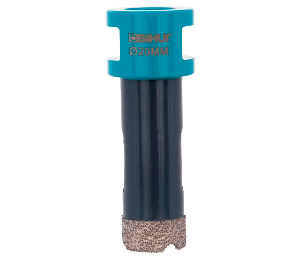 Carota diamantata pentru placi de gresie BIHUI DBDF20 20mm M14 photo 1