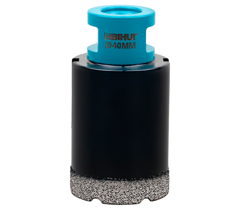 Carota diamantata pentru placi de gresie BIHUI DBDF40 40mm M14 photo 2