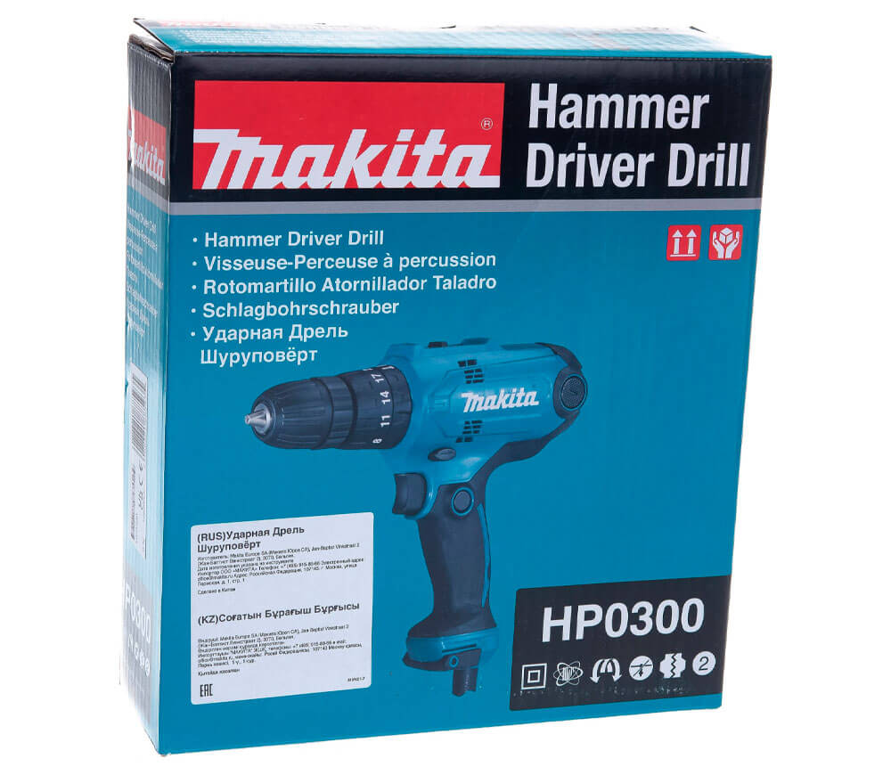 Mașină de înșurubat MAKITA HP0300 320w photo 7