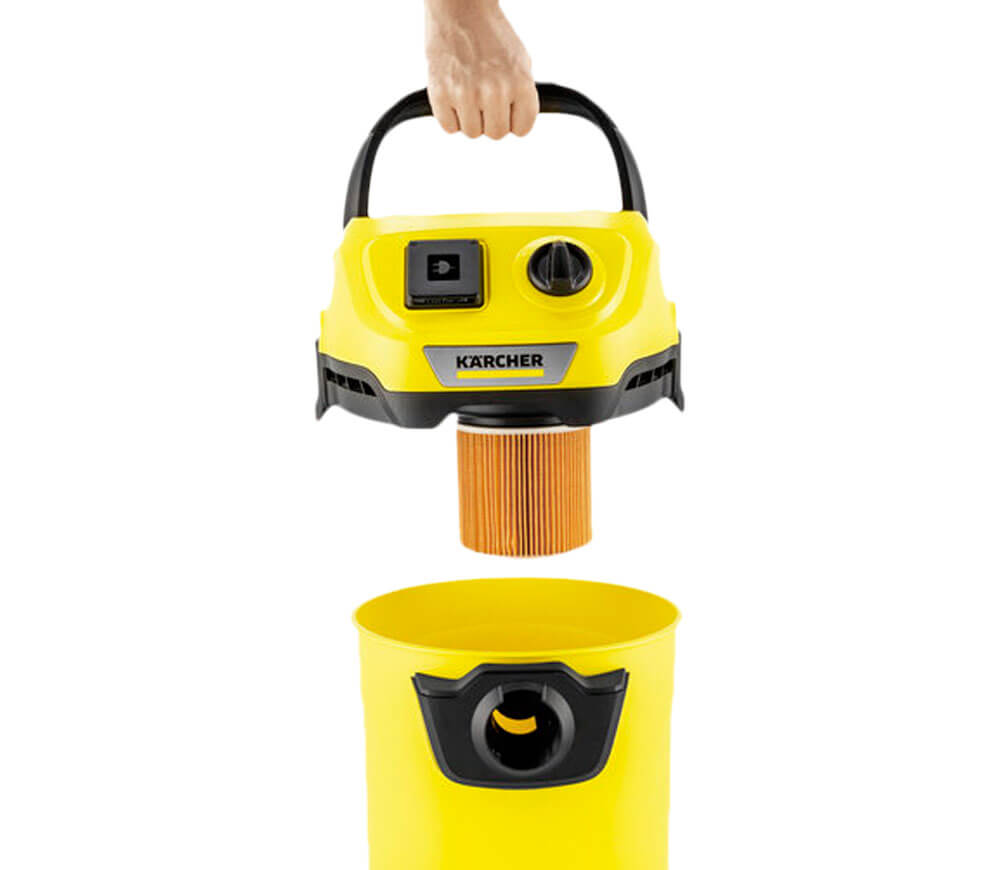 Aspirator industrial KARCHER WD 3 P V-17/4/20 1000w  17L photo 3