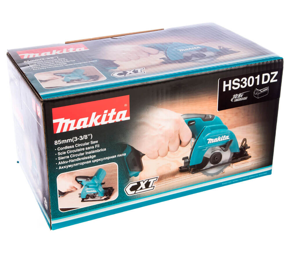 Fierăstrău circular cu acumulator (fără baterii) MAKITA HS301DZ 85mm 10.8V photo 10