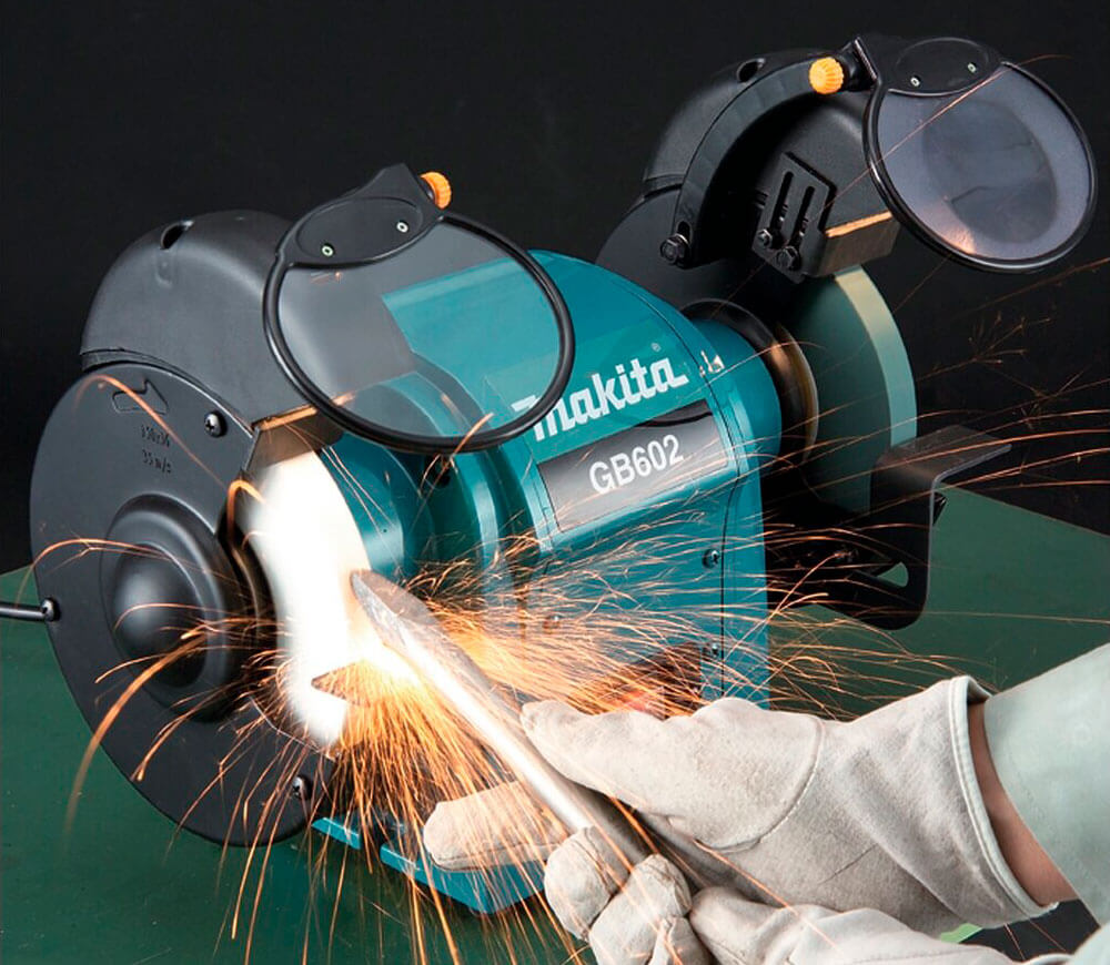 Polizor de banc MAKITA GB602 250w 150mm photo 5