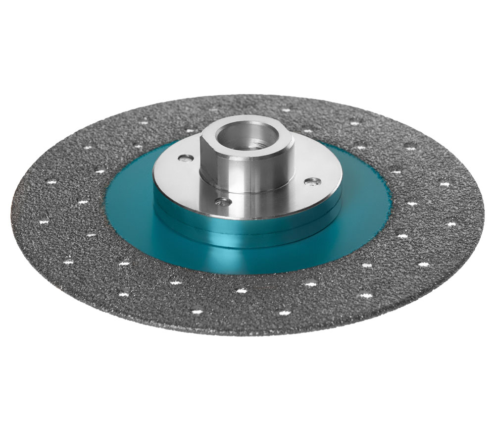 Disc de tăiat și șlefuit cu diamant VACUUM BIHUI DCWMM5 125mm continuu photo 1
