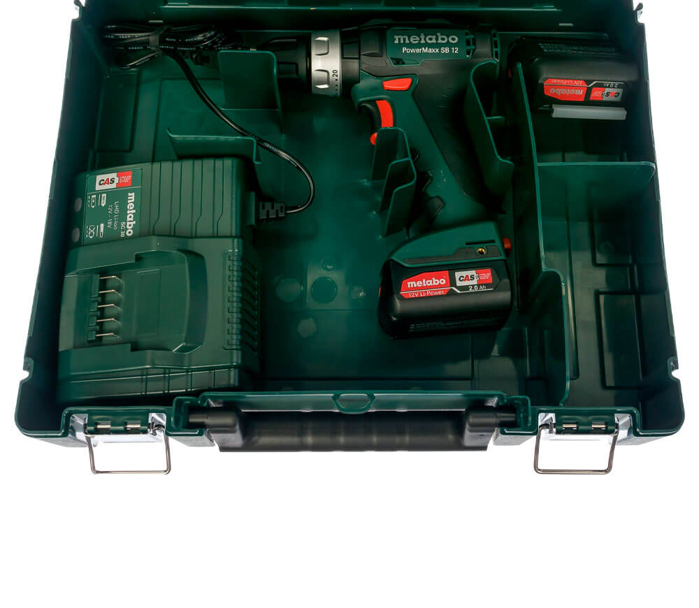 Mașină de înșurubat cu acumulator METABO PowerMaxx SB12 (601076500) 12V 2Ah photo 5
