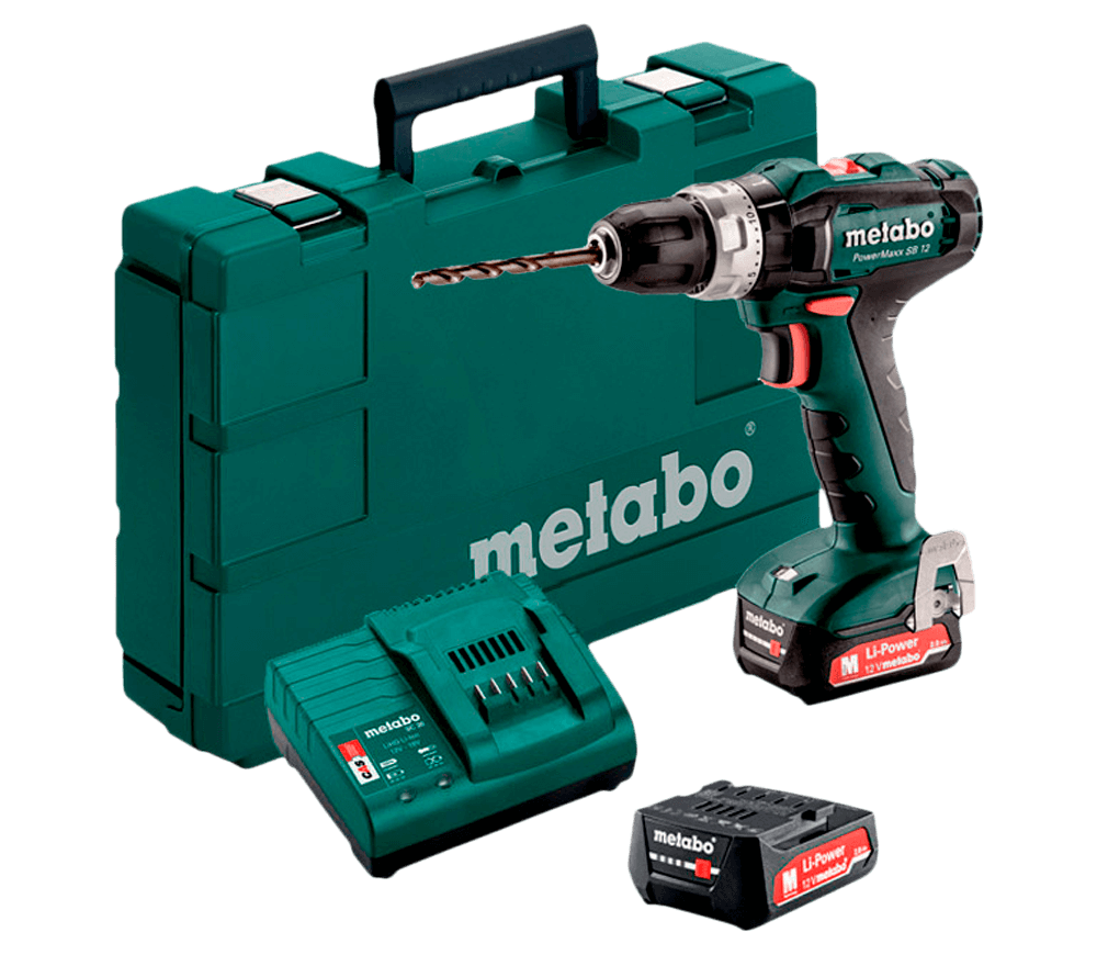 Mașină de înșurubat cu acumulator METABO PowerMaxx SB12 (601076500) 12V 2Ah photo