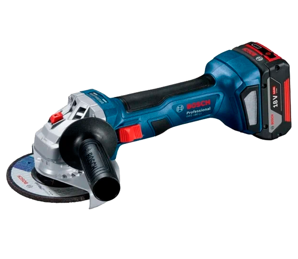 Polizor unghiular cu acumulator (fără baterii) BOSCH GWS 180-Li 120mm 18V photo