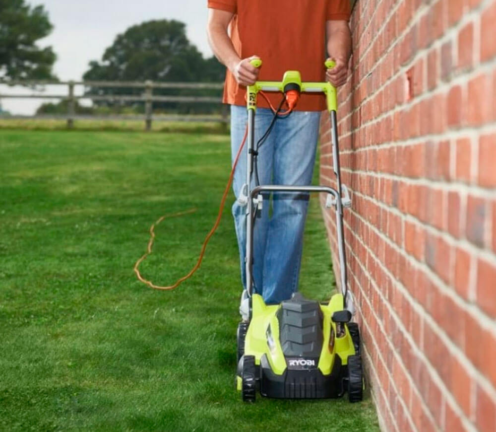 Mașină de tuns gazonul electrică RYOBI RLM15E36H 1500w 360mm photo 14