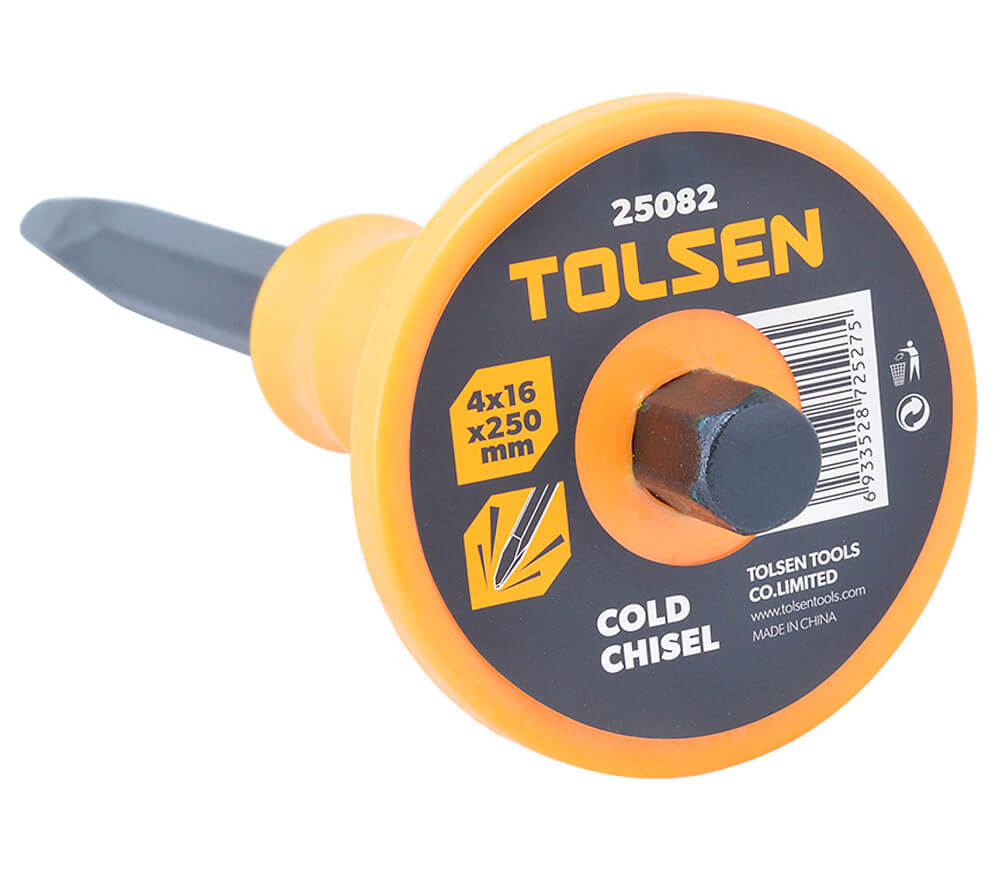 Daltă ascuțită cu protector Tolsen 25082 250mm photo 2
