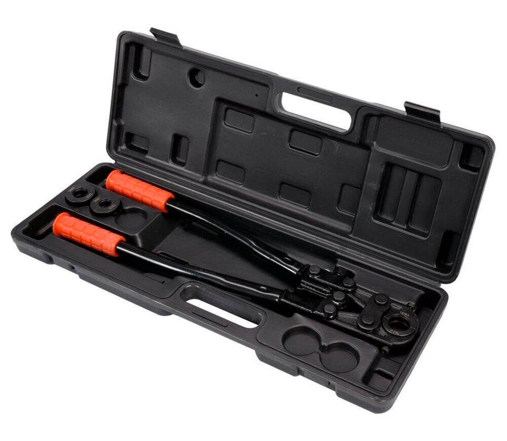 Clești de sertizare YATO YT21750 PEX-AL-PEX/PERT-AL-PERT/TH16/TH20/TH26 photo 1