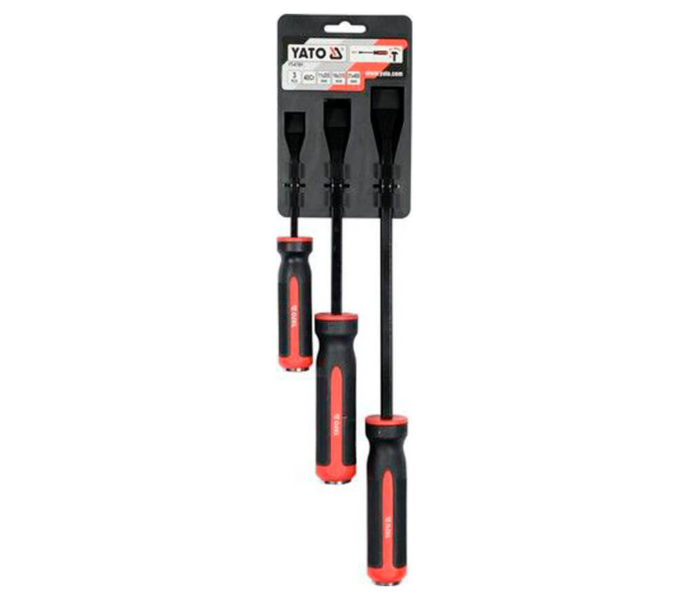 Set 3 răngi metalice de impact Yato YT47301 photo 1