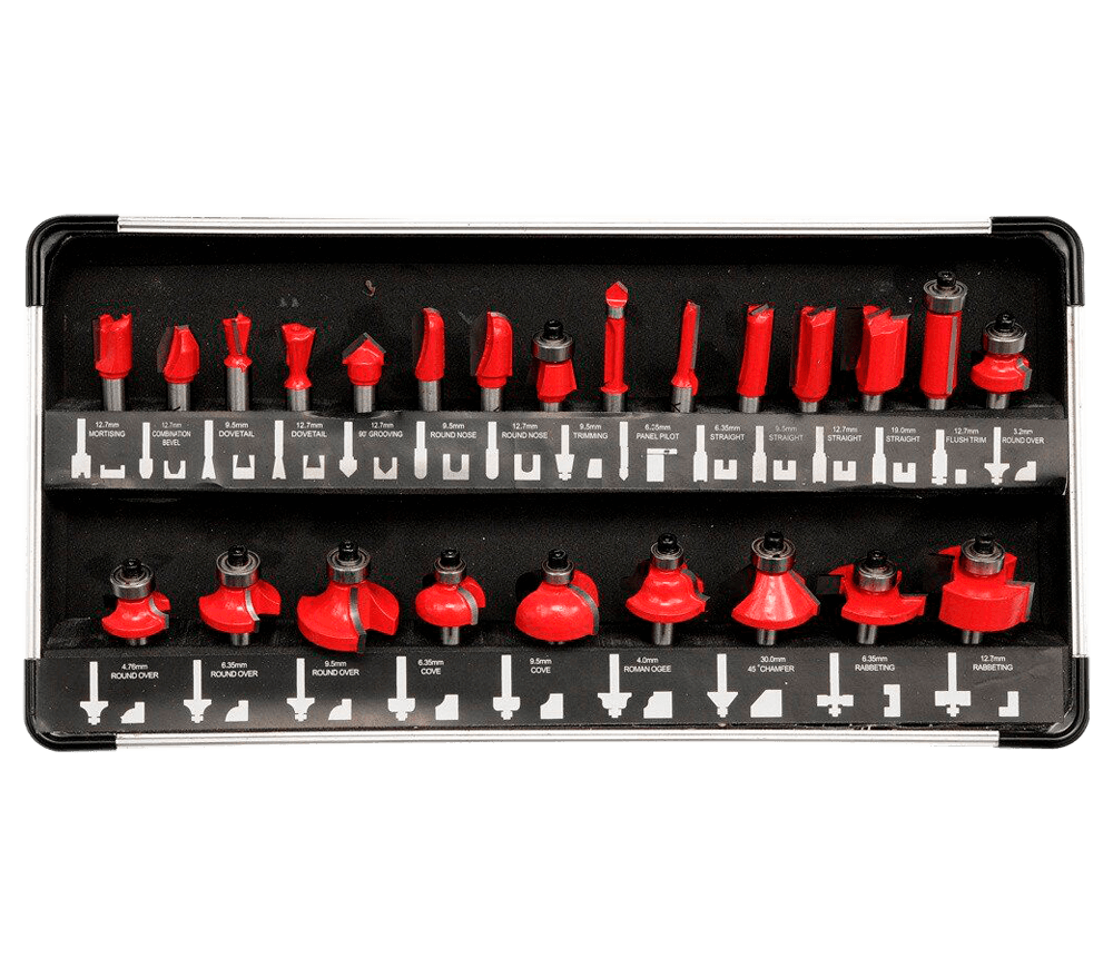 Set 24 freze pe lemn YATO YT6801 Ø8 mm photo