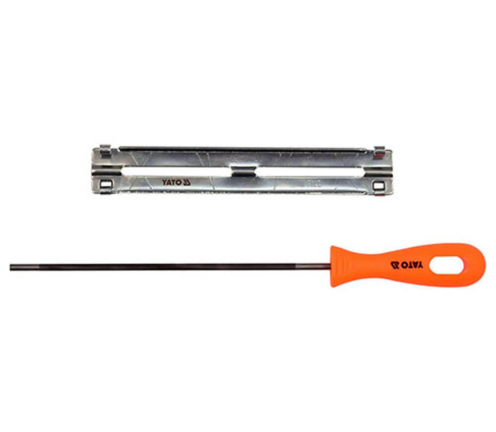 Pilă rotundă pentru lanț YATO YT85032 250x4.8mm photo 0