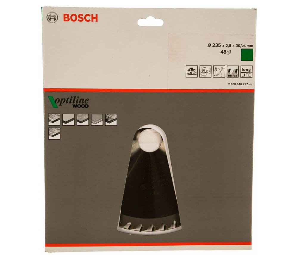 Disc pentru fierastrau electric BOSCH 2608640727 235mm 48T photo 2