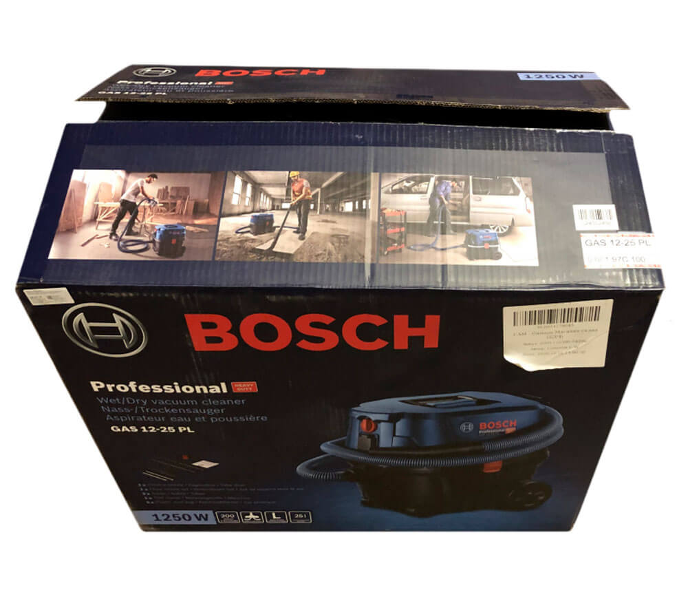 Aspirator industrial BOSCH GAS 12-25 PL 1250w 200mbar 25L photo 6