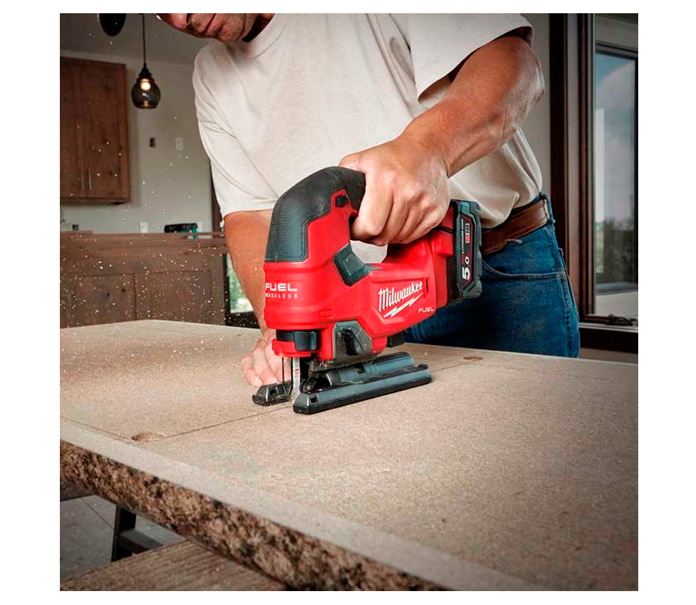 Fierăstrău pendular cu acumulator (fără baterii) MILWAUKEE M18 FJS-0X 18V photo 2
