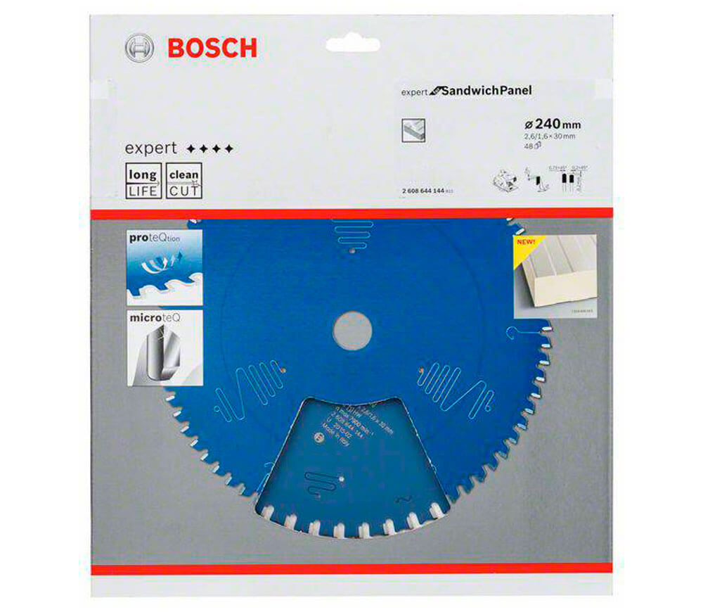 Disc pentru fierastrau electric BOSCH 2608644144 240mm 48T photo 0