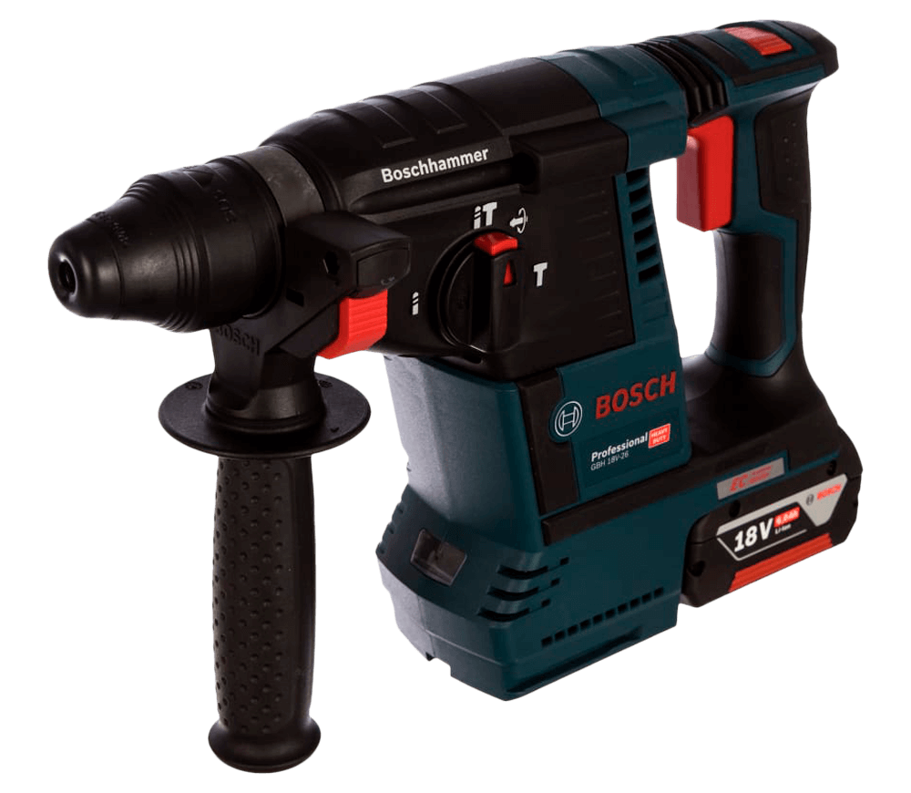 Ciocan rotopercutor cu acumulator BOSCH GBH18VF-26 2.6J 18V 6Ah photo