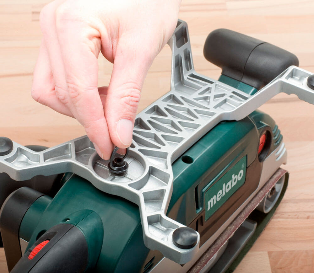 Mașină de șlefuit cu bandă METABO BAE 75 1010w 75 mm photo 13