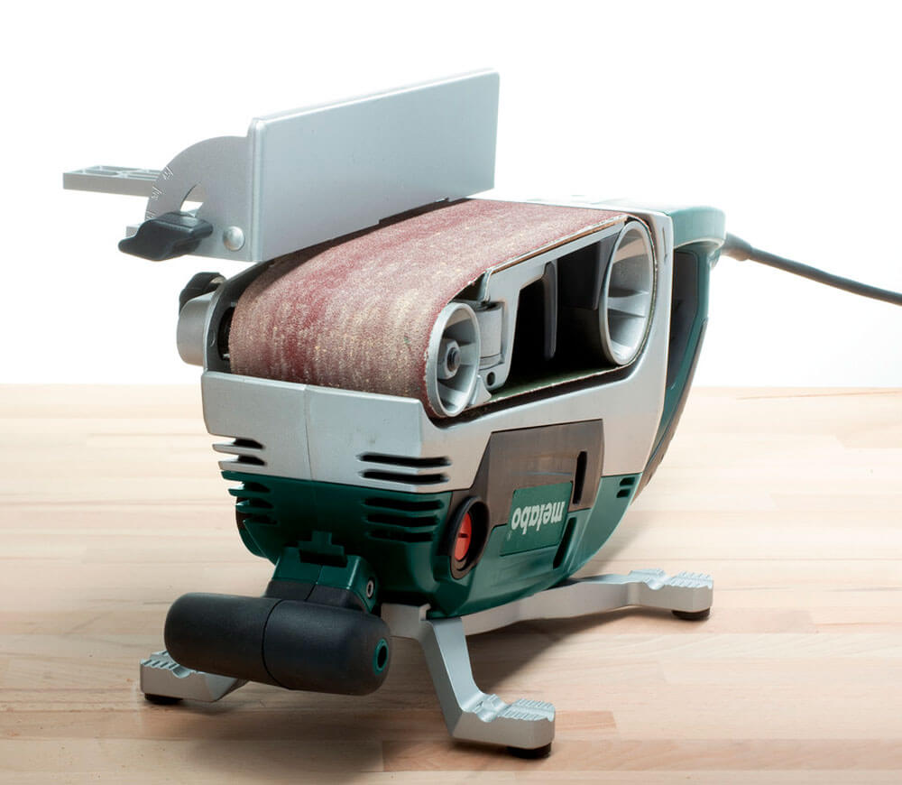 Mașină de șlefuit cu bandă METABO BAE 75 1010w 75 mm photo 6