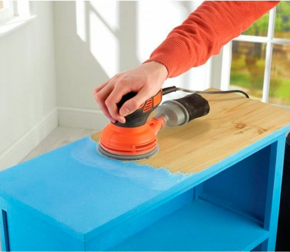 Mașină de șlefuit excentrică BLACK&DECKER KA199 240w 125mm photo 5
