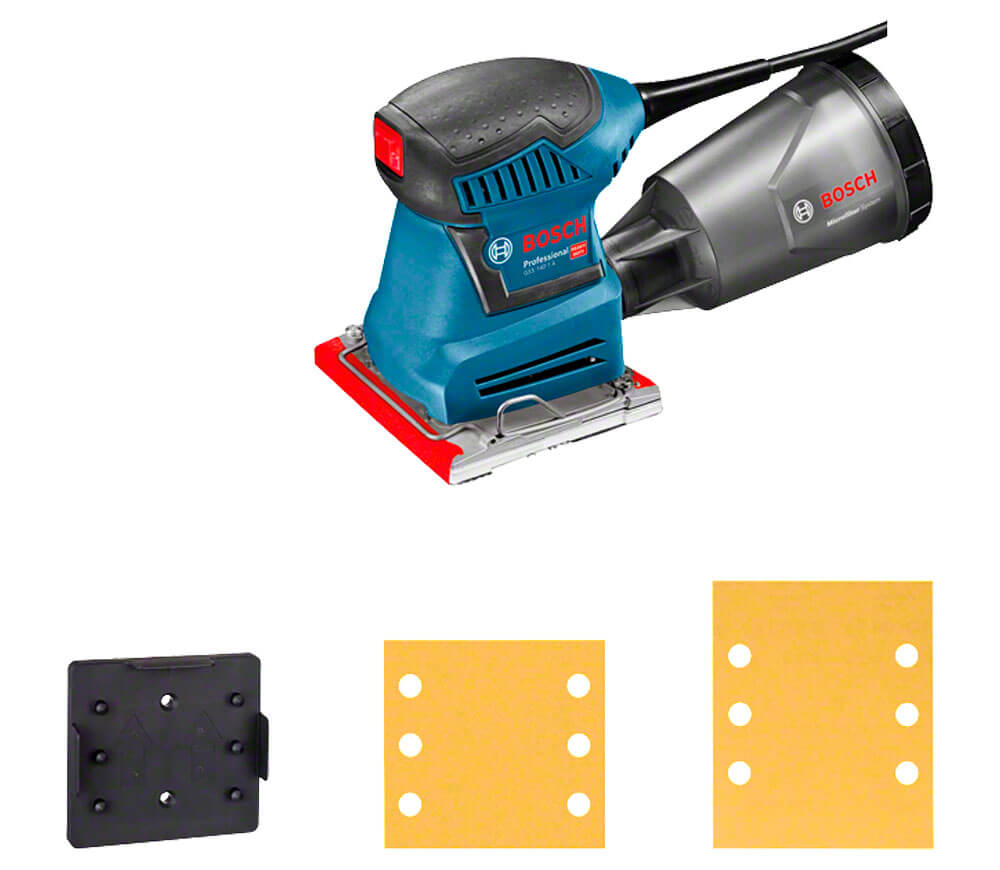 Mașină de șlefuit cu vibrații BOSCH GSS-160 180w photo 0