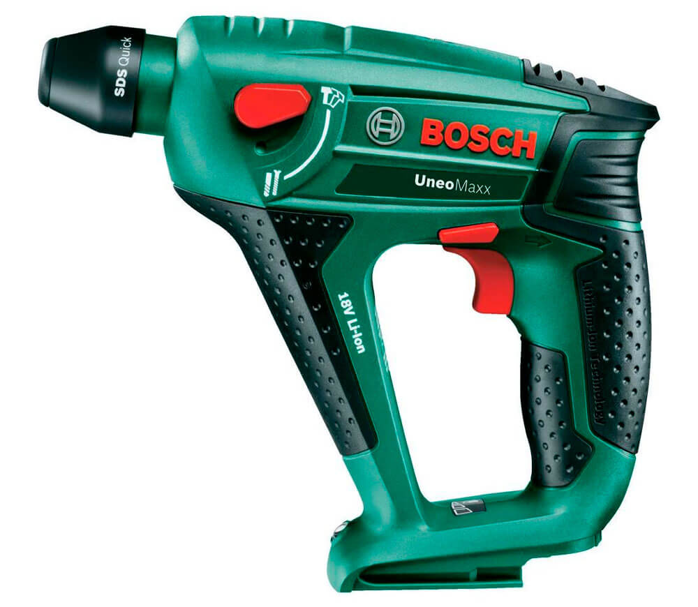Ciocan rotopercutor cu acumulator (fără baterii) BOSCH Uneo Maxx (V) 0.6J 18V photo 0