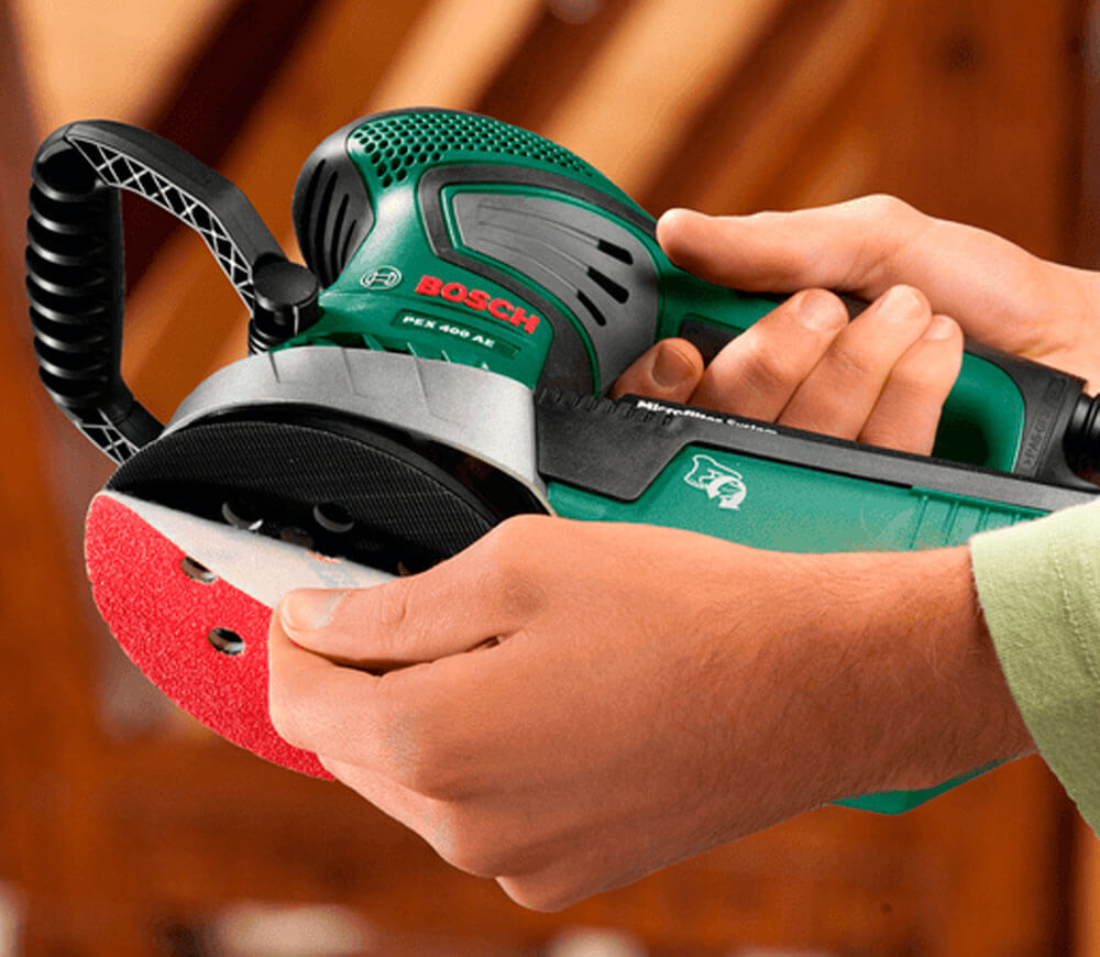 Mașină de șlefuit excentrică fără fir (fără bat) BOSCH ADVANCED ORBIT 125mm 18V photo 1