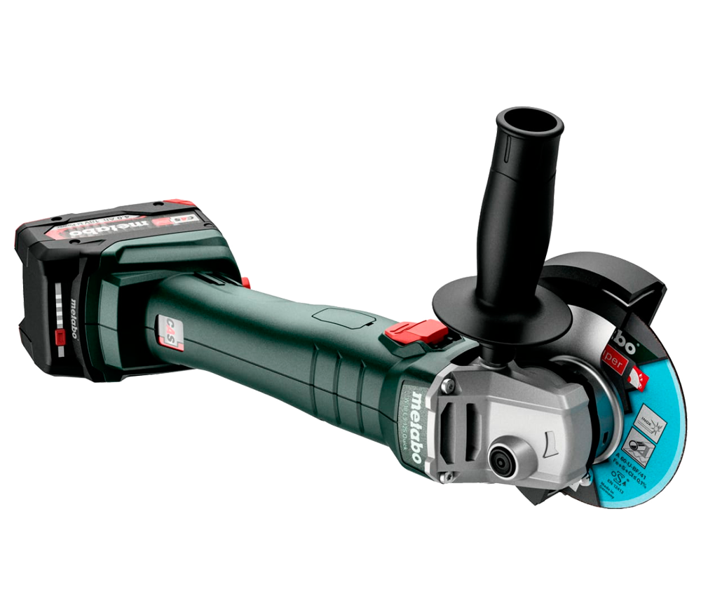 Polizor unghiular cu acumulator (fără baterii) METABO W 18 L 9-125 125mm 18V photo 2