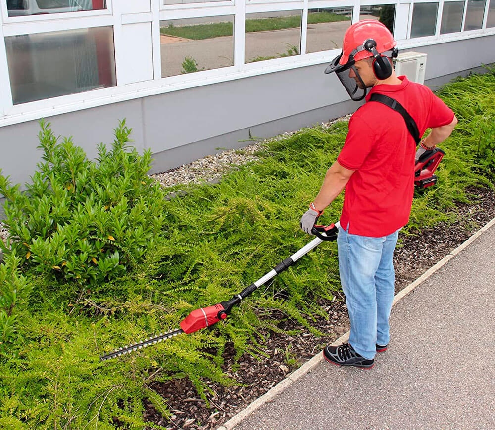 Trimmer gard viu cu acumulator EINHELL GE-HH 18/45 Li PXC SOLO (34.108.66) 450mm 18V photo 7