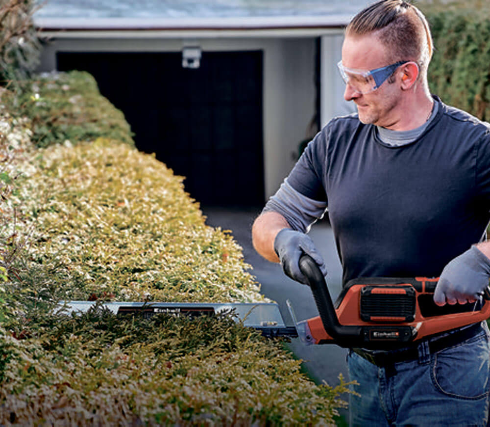 Trimmer gard viu cu acumulator (fără baterii) EINHELL GE-CH 3665 Li XPWR SOLO 720mm 18V photo 7