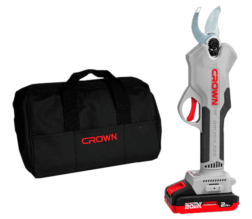 Foarfece cu acumulator CROWN CT29001HX-2 TB 20V 2Ah photo 0