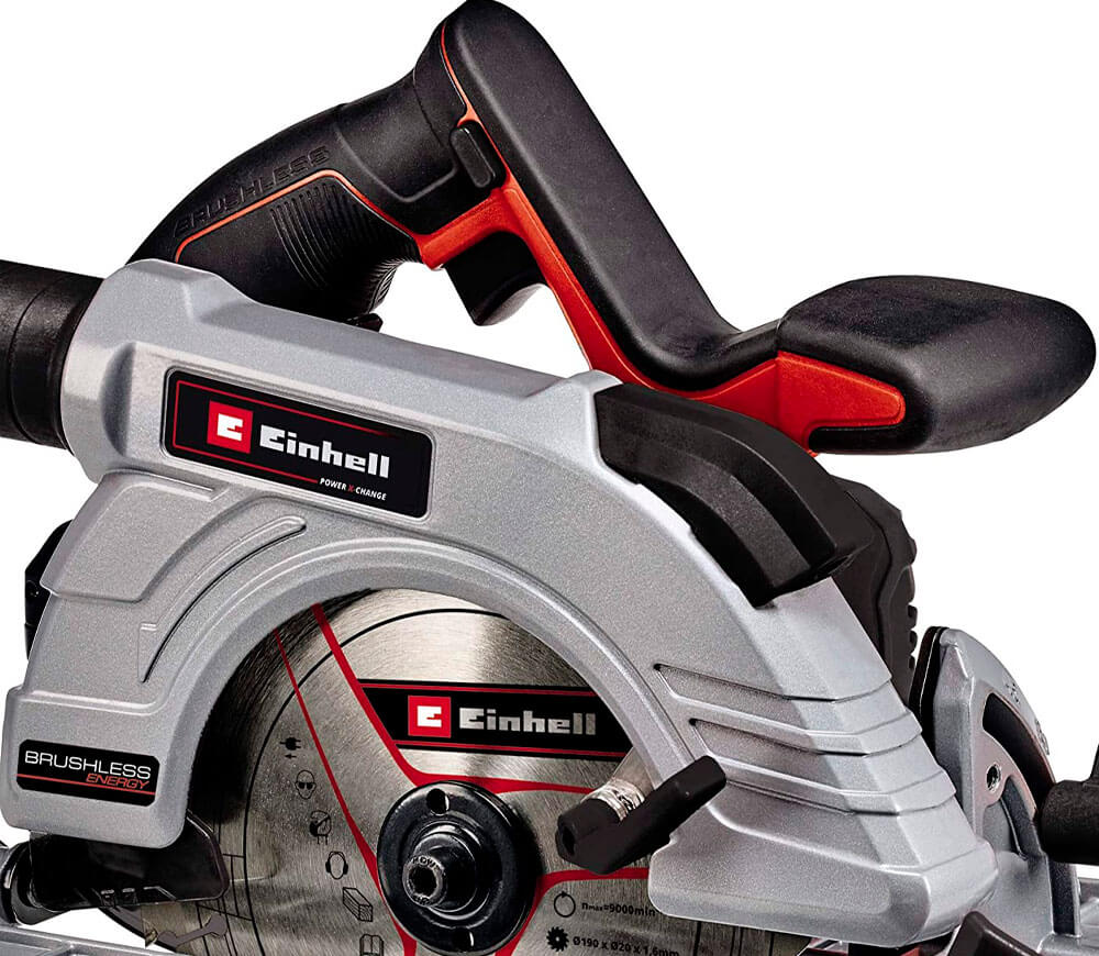 Fierăstrău circular cu acumulator (fără baterii) EINHELL TE-CS 18/190Li SOLO XPWR 190mm 18V photo 3