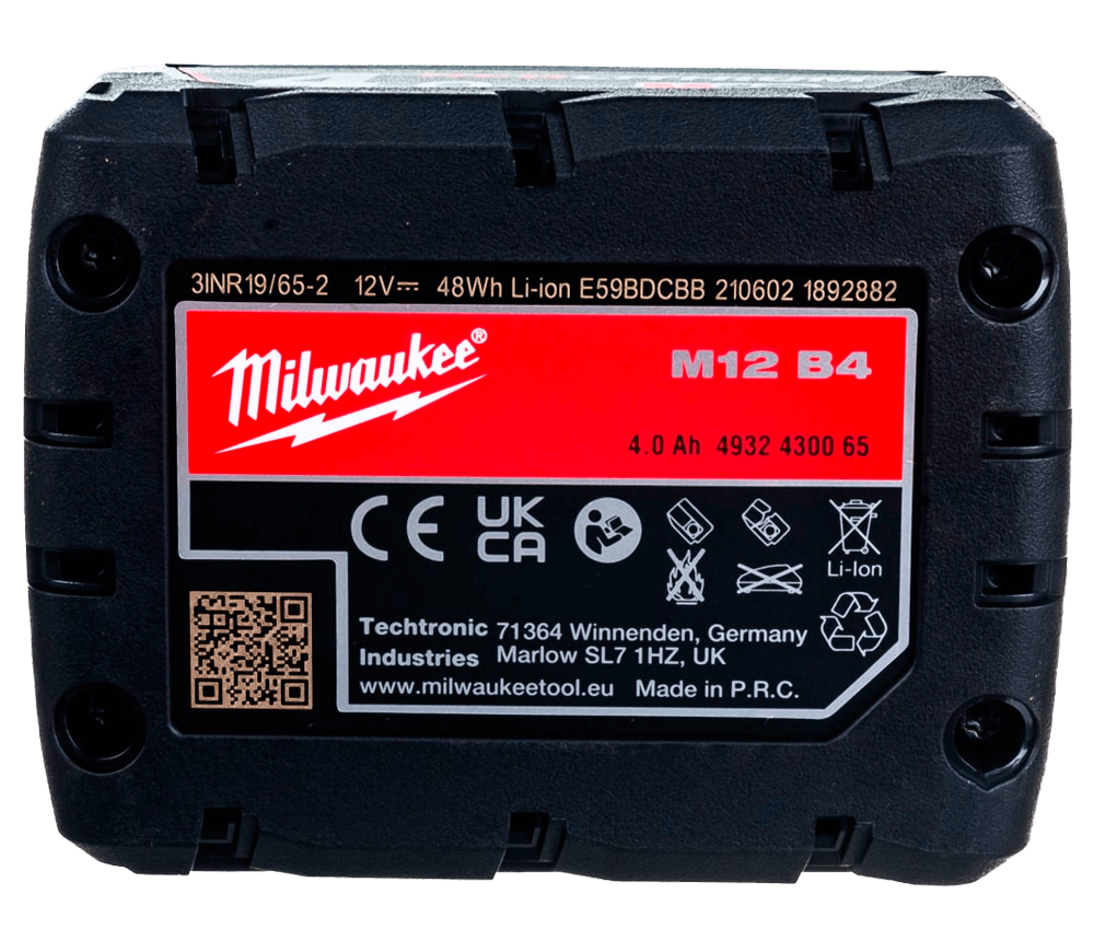 Acumulator MILWAUKEE M12B4 Titular 12V 4Ah photo 1