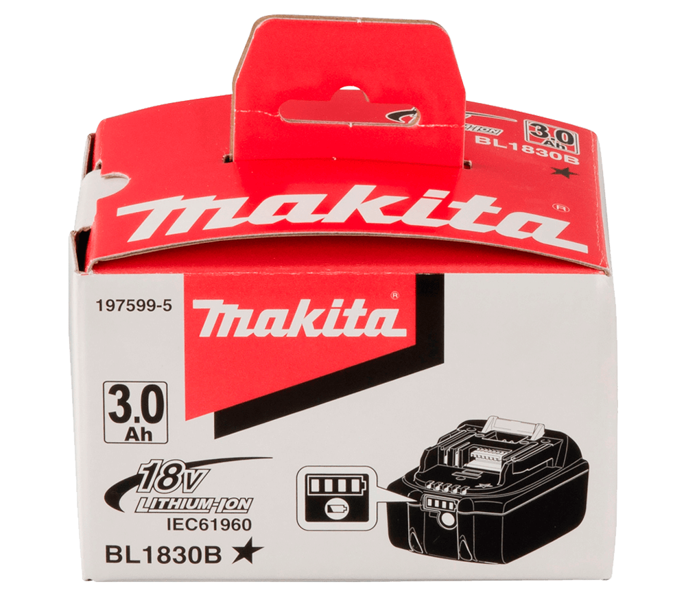 Acumulator MAKITA BL1830B Slider 18V 3Ah photo 5