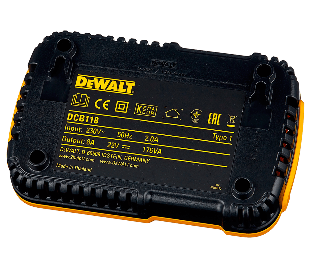 Incărcător DEWALT DCB118  18V 6A photo 0