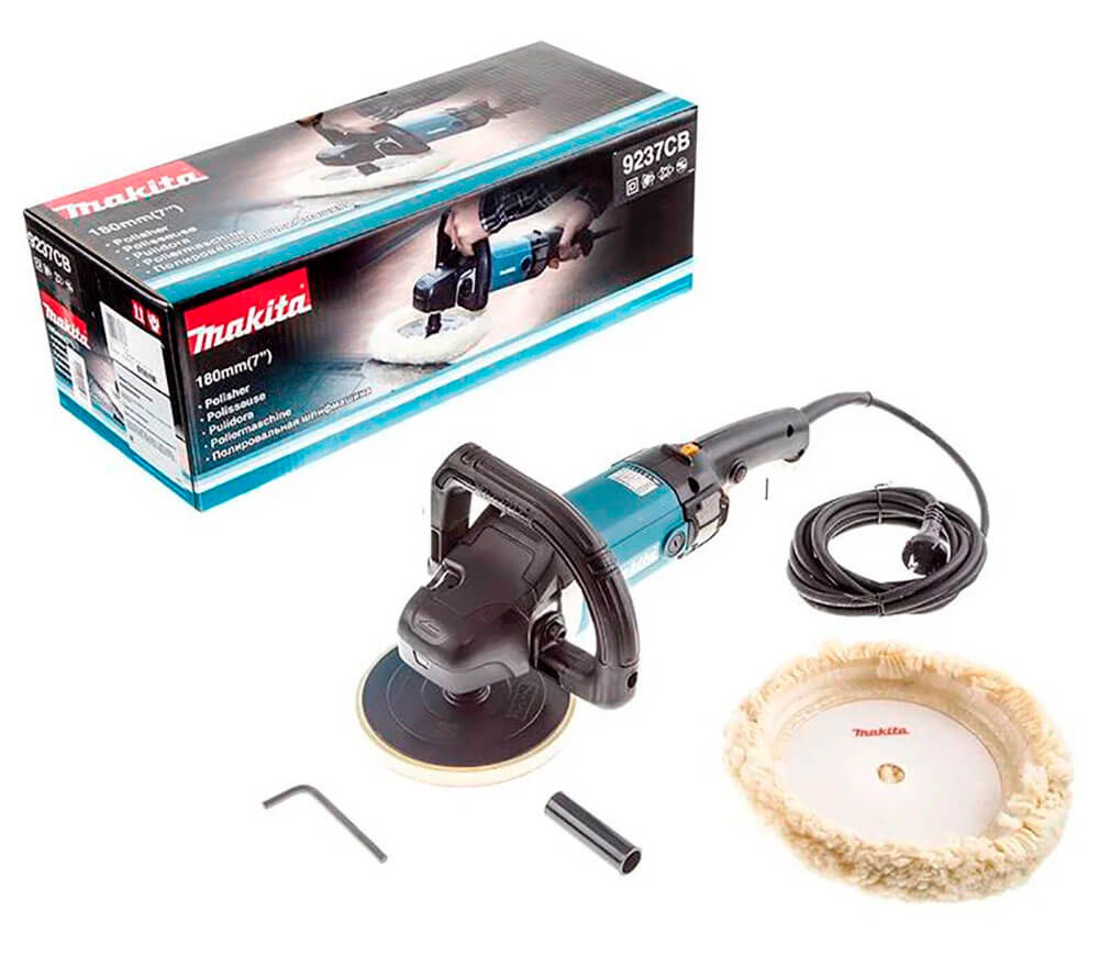 Mașină de polișat MAKITA 9237CB 1200w 180mm photo 7