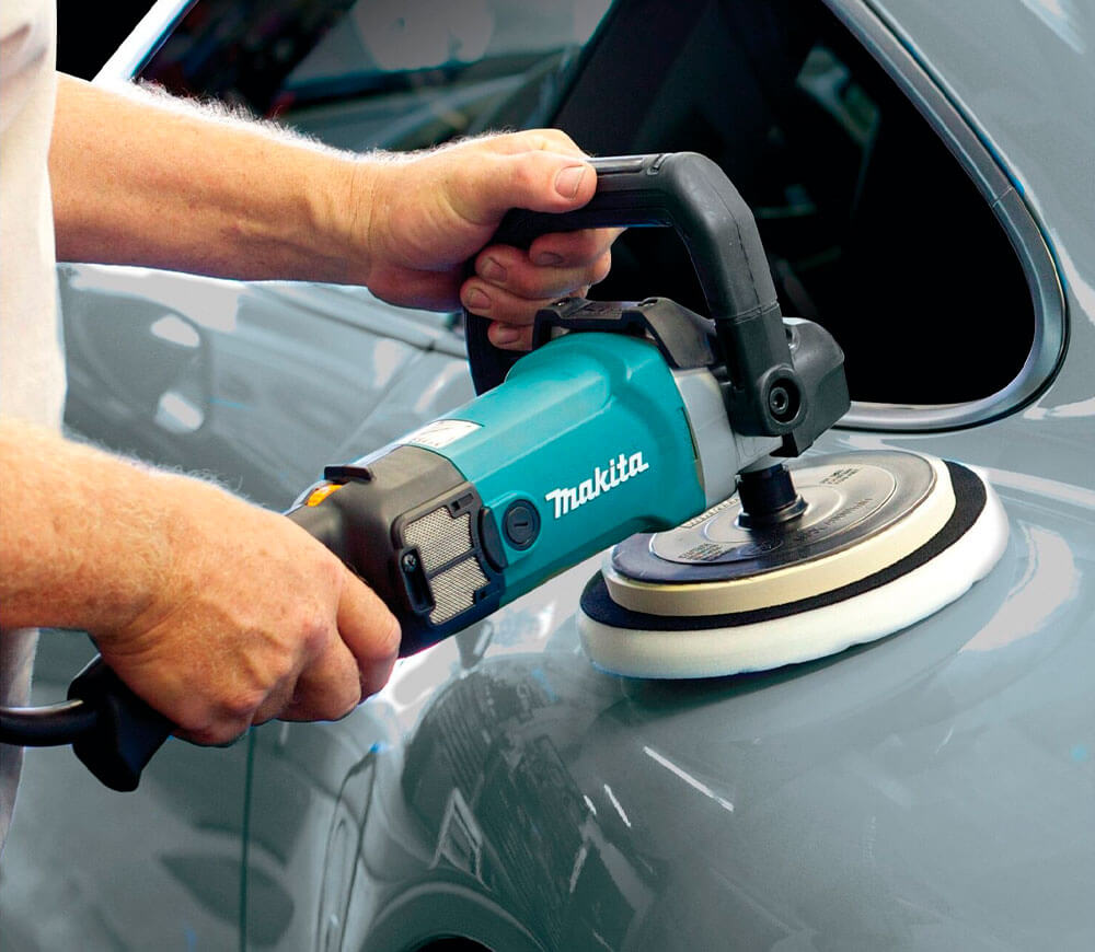 Mașină de polișat MAKITA 9237CB 1200w 180mm photo 12