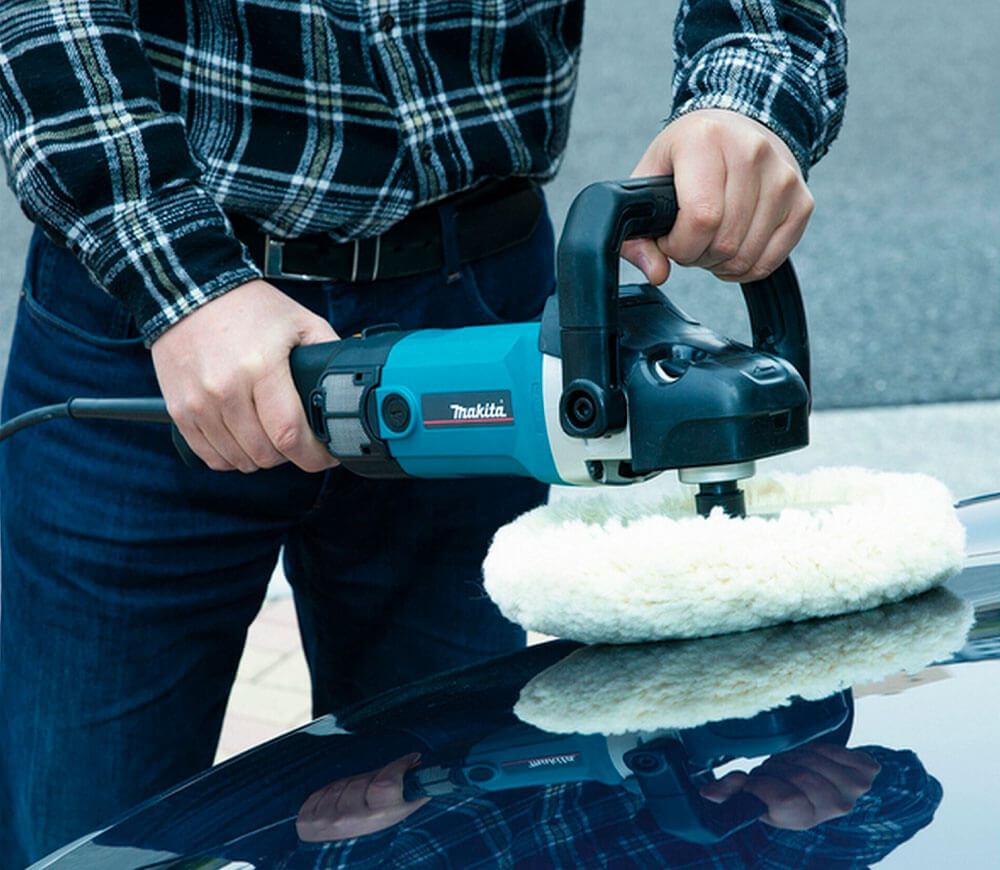 Mașină de polișat MAKITA 9237CB 1200w 180mm photo 13