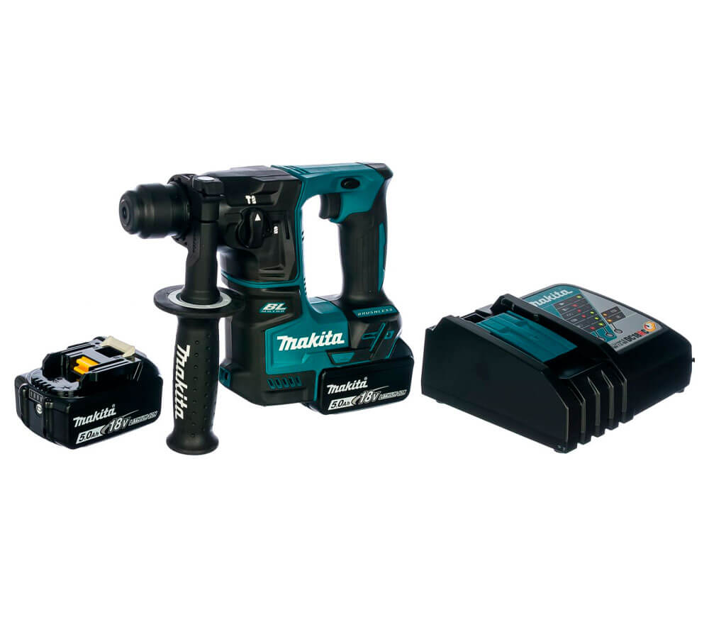 Ciocan rotopercutor cu acumulator MAKITA DHR171RTJ 1.2J 18V 5Ah photo 1