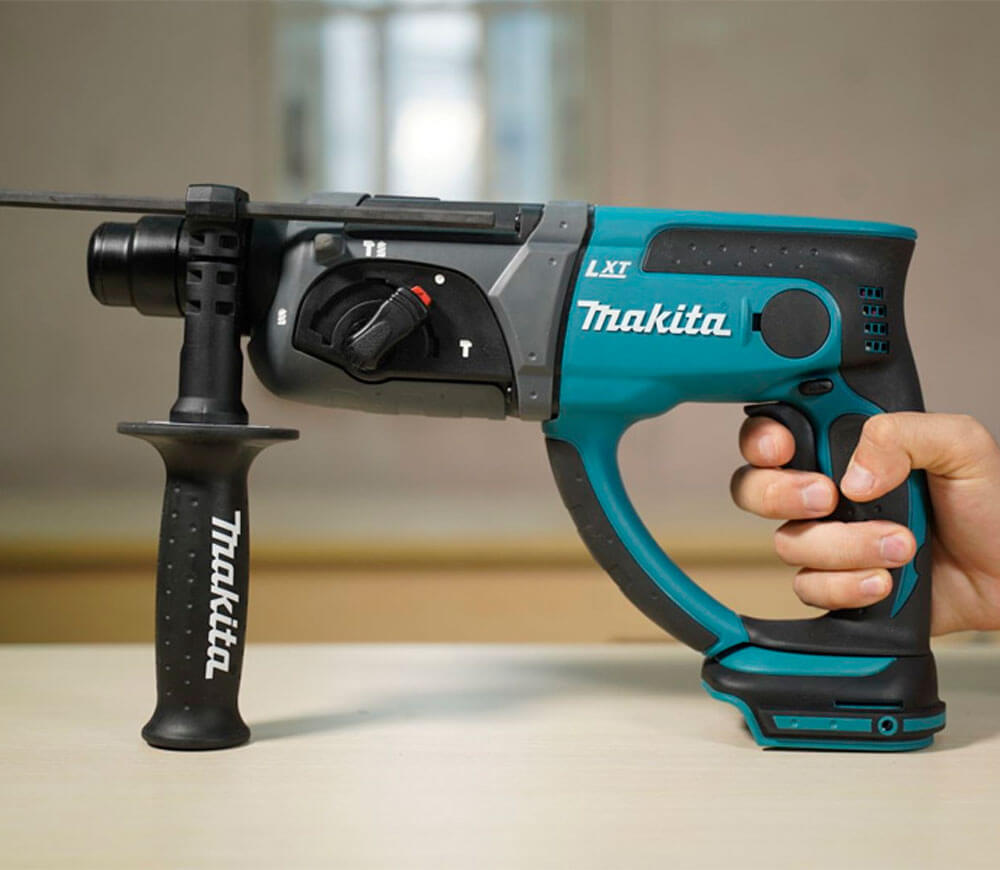 Ciocan rotopercutor cu acumulator (fără baterii) MAKITA DHR202Z 1.9J 18V photo 6
