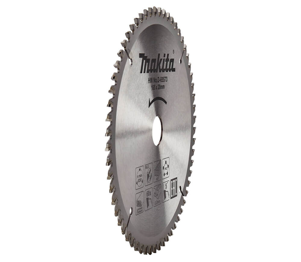 Disc pentru fierastrau electric MAKITA D-65573 165mm 60T photo 0