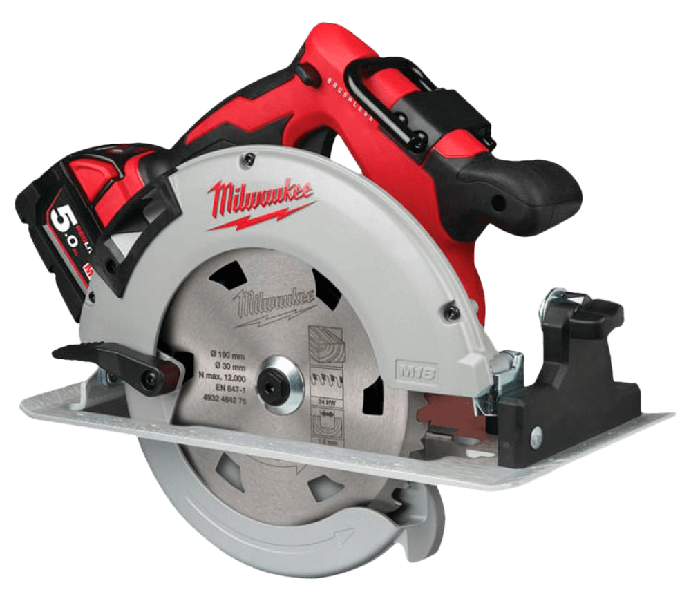 Fierăstrău circular cu acumulator MILWAUKEE M18 BLCS66-502X 190mm 18V 5Ah photo