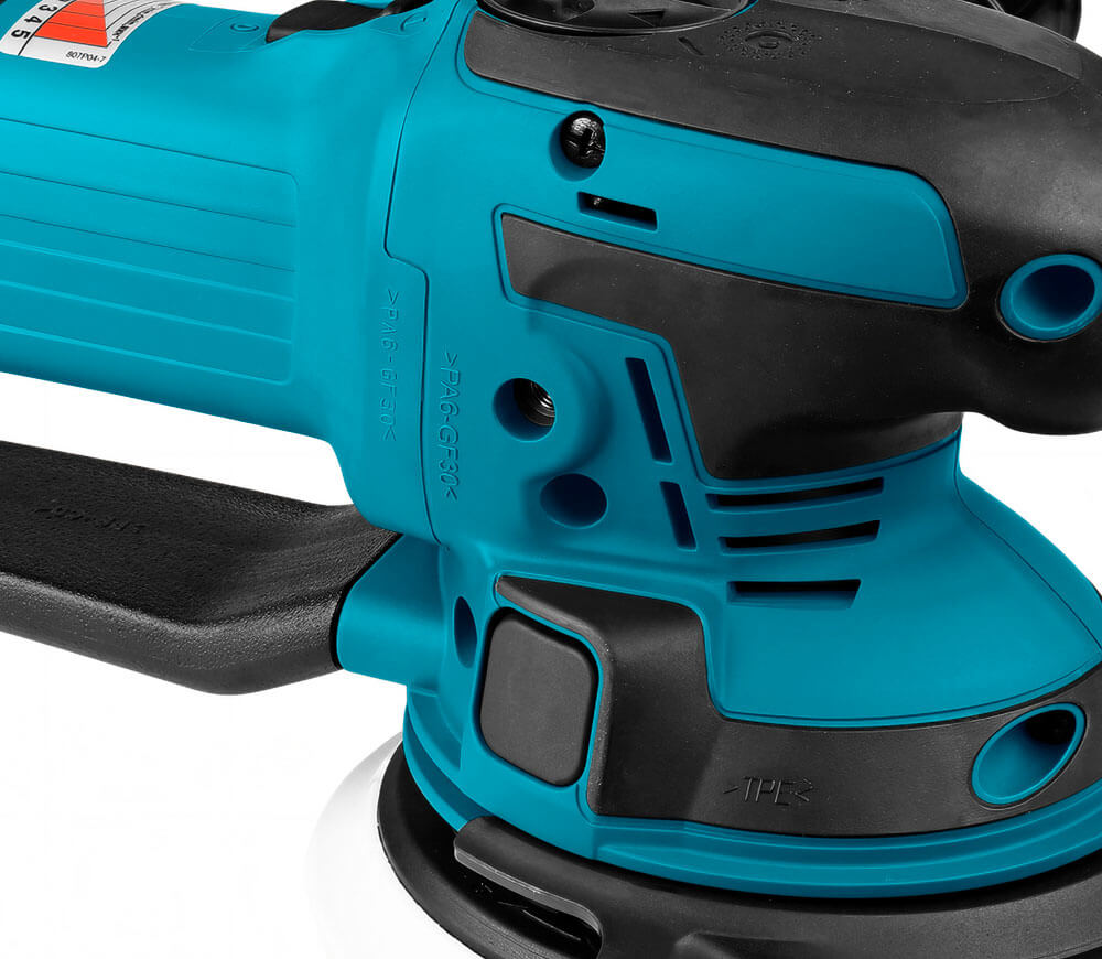 Mașină de șlefuit excentrică MAKITA BO6050J 750w 150mm photo 5