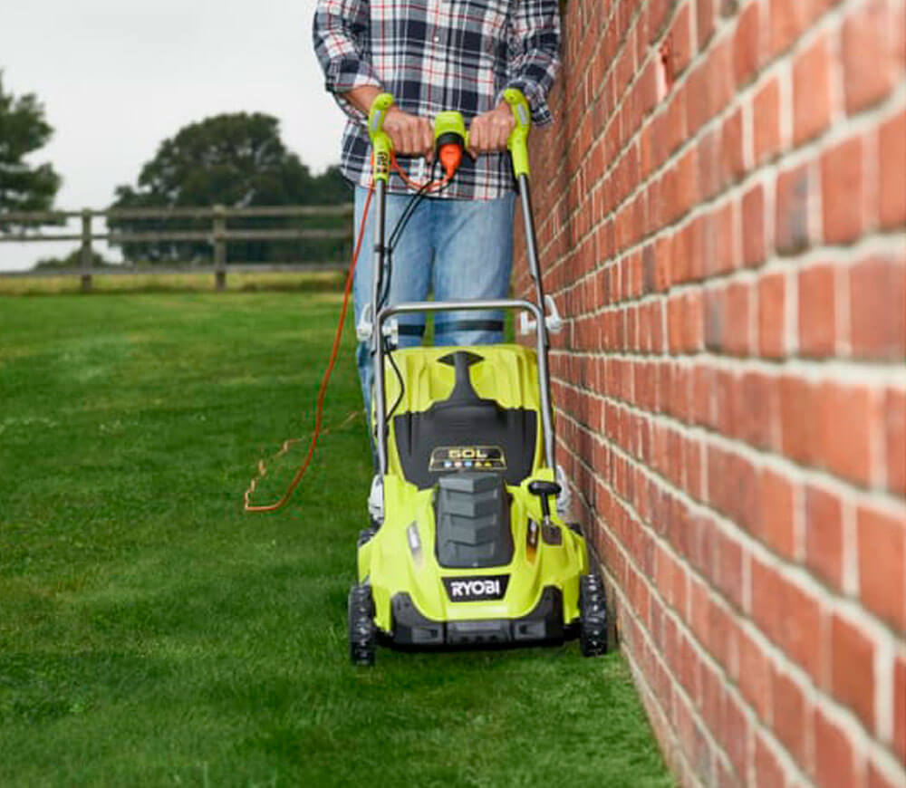 Mașină de tuns gazonul electrică RYOBI RLM18E40H 1800w 400mm photo 14