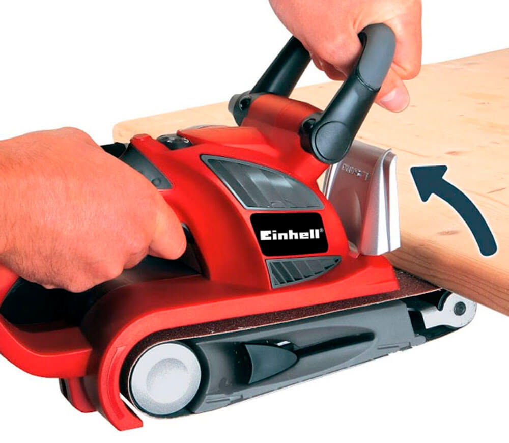 Mașină de șlefuit cu bandă EINHELL RT-BS 75 850w 75 mm photo 9