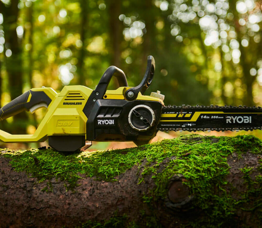 Fierăstrău cu lanț cu acumulator RYOBI RY36CSX35A-150 350mm 18V 5Ah photo 6