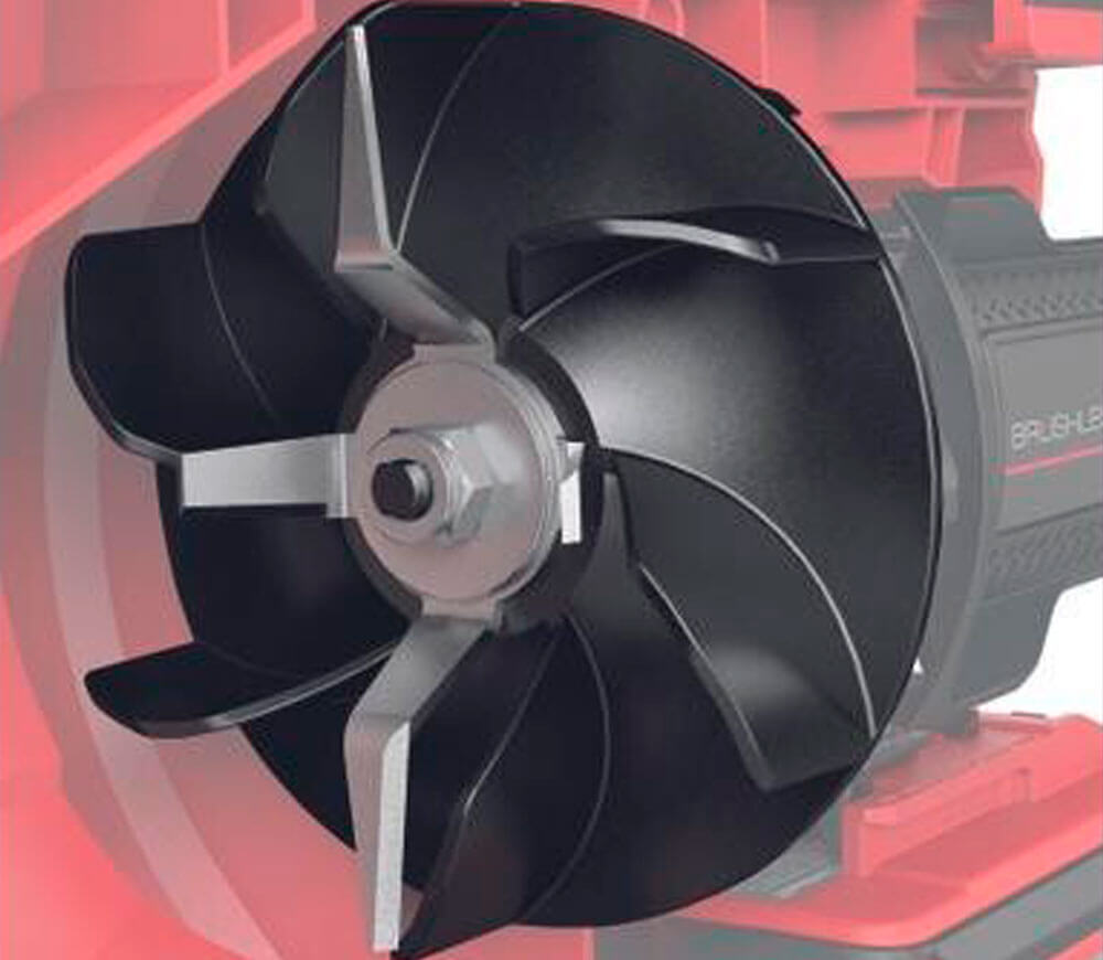 Suflantă cu acumulator (fără baterii) EINHELL VENTURRO 18/210 3000l/min 18V photo 5