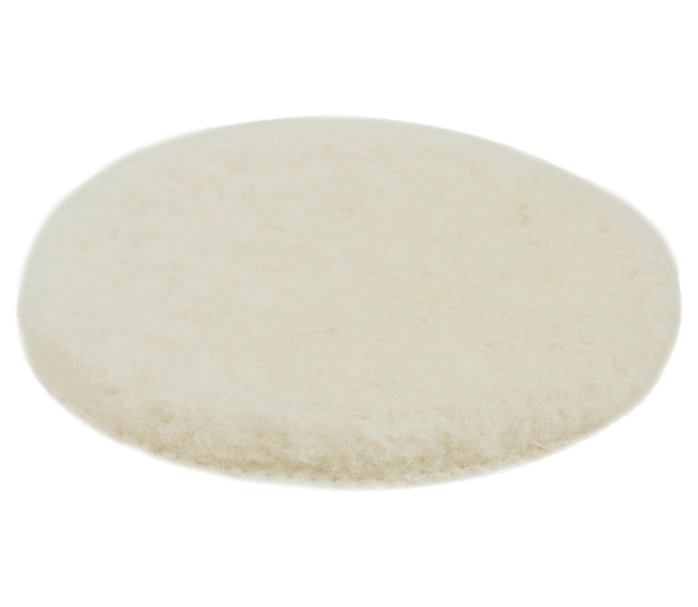 Calotă de lustruit din fibră de vată de miel Wolfcraft 3163000 180mm photo