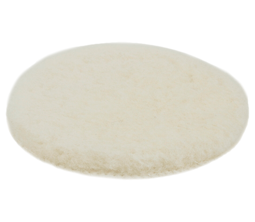 Calotă de lustruit din fibră de vată de miel  Wolfcraft 2224000 125mm photo
