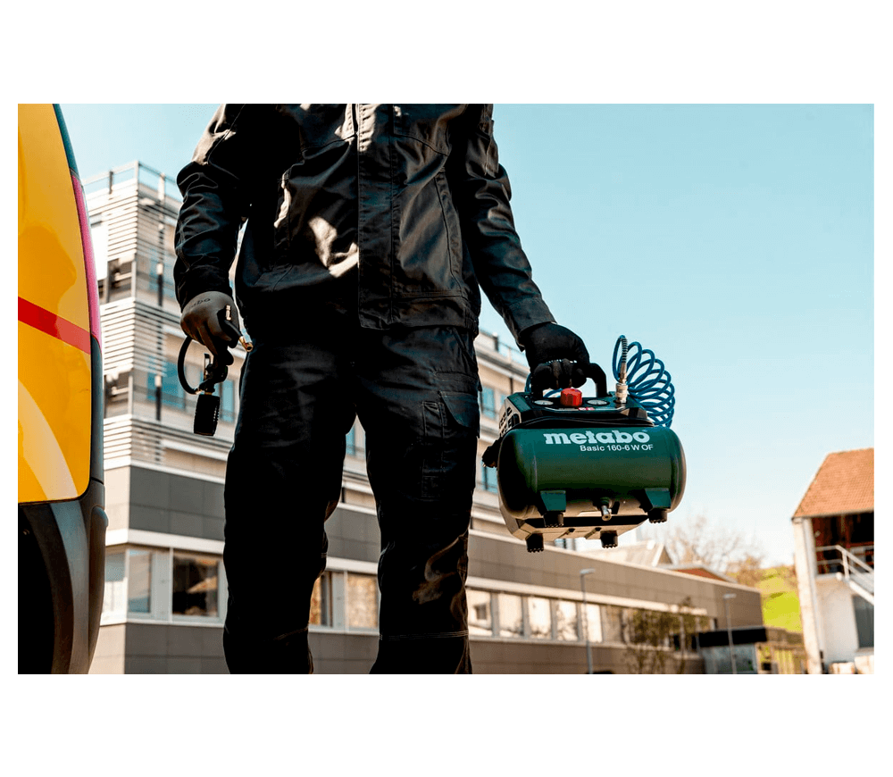 Compresor fără ulei METABO 601501000 65l/min 6L photo 0